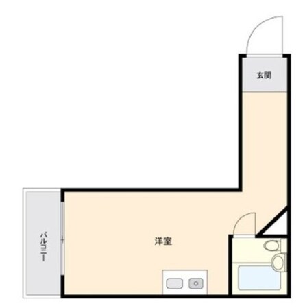 ジュネス新所沢の物件間取画像